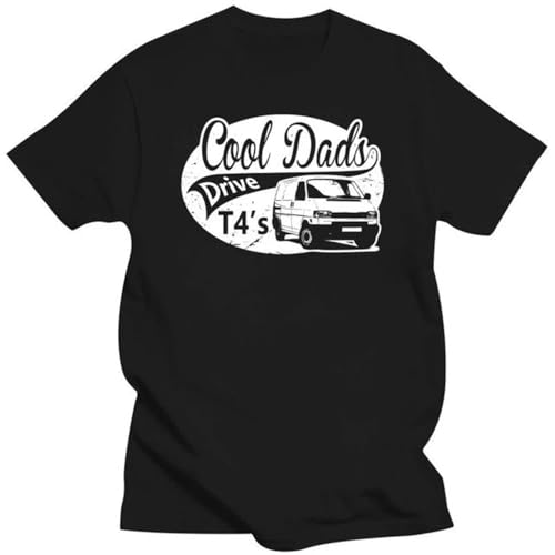 Mens Clothing Cool Dads Drive A T4 T-Shirt for The Transporter T 4 Fan X Black XL von BBBshafaraBTE
