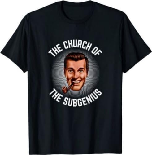 NWT Retro Church of The SubGenius Funny Religious Parody Unisex T-Shirt von BBBshafaraBTE