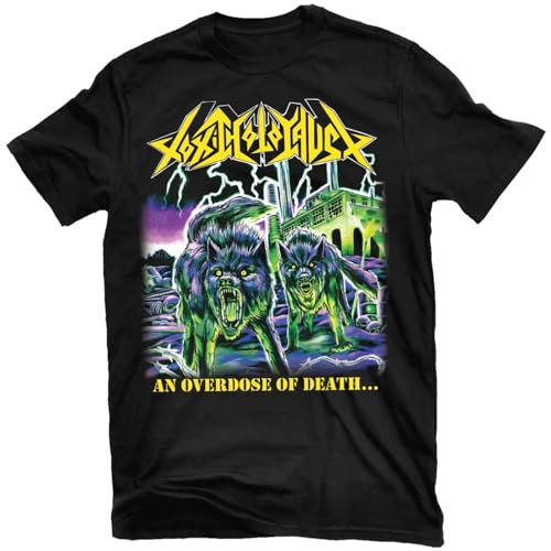 Toxic Holocaust cd cvr AN Overdose of Death Shirt XL Evil Never von BBBshafaraBTE