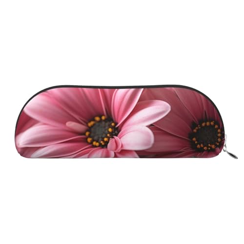 BBEXJIGY Dahlia Pinnata Print Stilvolle Mini-Aufbewahrungstasche für Augenbrauenstifte und kleine Essentials, silber, Einheitsgröße von BBEXJIGY