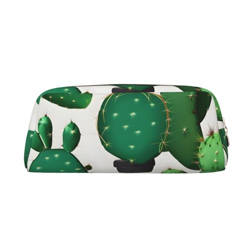 BBEXJIGY Grüne Reisetasche mit Kaktus-Druck, Organizer-Tasche für kleine Reise- und Büroartikel, gold, Einheitsgröße von BBEXJIGY