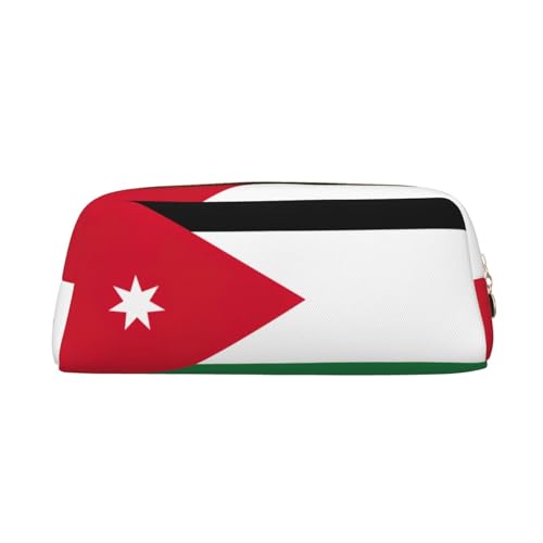 BBEXJIGY Reisetasche mit Jordanien-Flagge, vielseitiger Organizer für kleine Reiseutensilien, gold, Einheitsgröße von BBEXJIGY