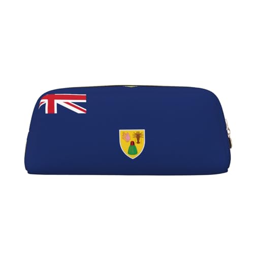 BBEXJIGY Reisetasche mit türkischen und Caicosinseln, Flagge, Türken- und Caicosinseln, Reisetasche, Organizer-Tasche für kleine Gegenstände, gold, Einheitsgröße von BBEXJIGY