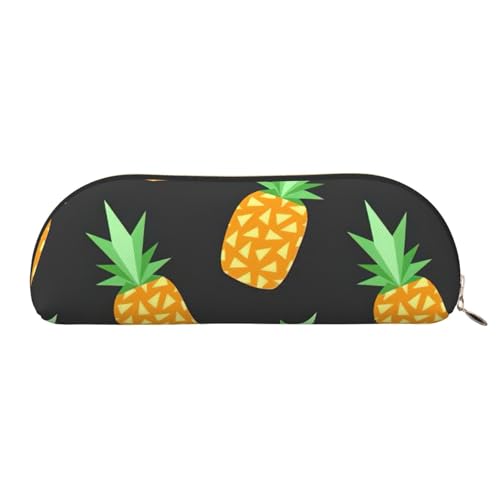 BBEXJIGY Stilvolle Mini-Aufbewahrungstasche für Augenbrauenstifte und kleine Utensilien mit Ananas-Aufdruck, Gold, Einheitsgröße BBEXJIGY Stilvolle Mini-Aufbewahrungstasche für Augenbrauenstifte und kleine Utensilien mit Ananas-Aufdruck, Gold, Einheitsgröße von BBEXJIGY