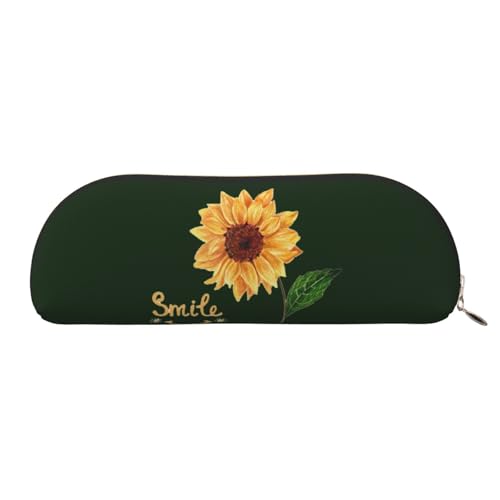 BBEXJIGY Stylische Mini-Aufbewahrungstasche für Augenbrauenstifte und kleine Essentials mit Sonnenblumen-Motiv, Gold, Einheitsgröße BBEXJIGY Stylische Mini-Aufbewahrungstasche für Augenbrauenstifte und kleine Essentials mit Sonnenblumen-Motiv, Gold, Einheitsgröße von BBEXJIGY