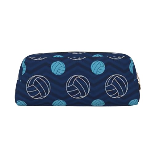 BBEXJIGY Vielseitige Aufbewahrungstasche mit Volleyball-Druck, Make-up-Tasche, Reisen, Büro, kleine Gegenstände, Organizer-Tasche, gold, Einheitsgröße von BBEXJIGY