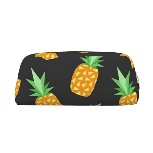 BBEXJIGY Vielseitiger Organizer mit Ananas-Druck, Reisetasche, Büro, kleine Gegenstände, gold, Einheitsgröße von BBEXJIGY