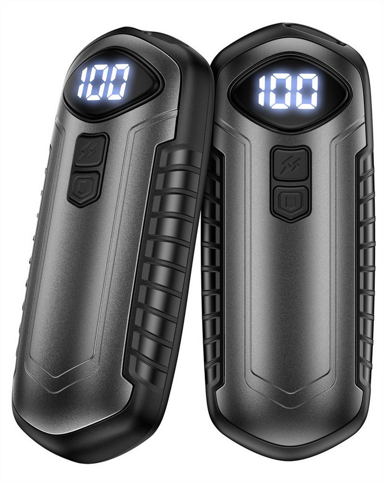 BBG Handwärmer Wiederaufladbare Handwärmer 2er Set – 3000mAh Akku, 5 Heizstufen, Temperaturkontrolle, Turbo-Heizstufe & LED-Anzeige, Perfekt für Kälte, Büro und Outdoor-Aktivitäten von BBG