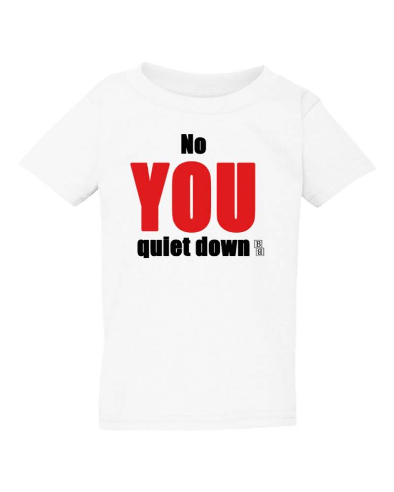 Nein, Sie Beruhigen, Lustige Kinder-T-Shirt, Kinder T-Shirt, Laut Kid Shirt von BBIApparel