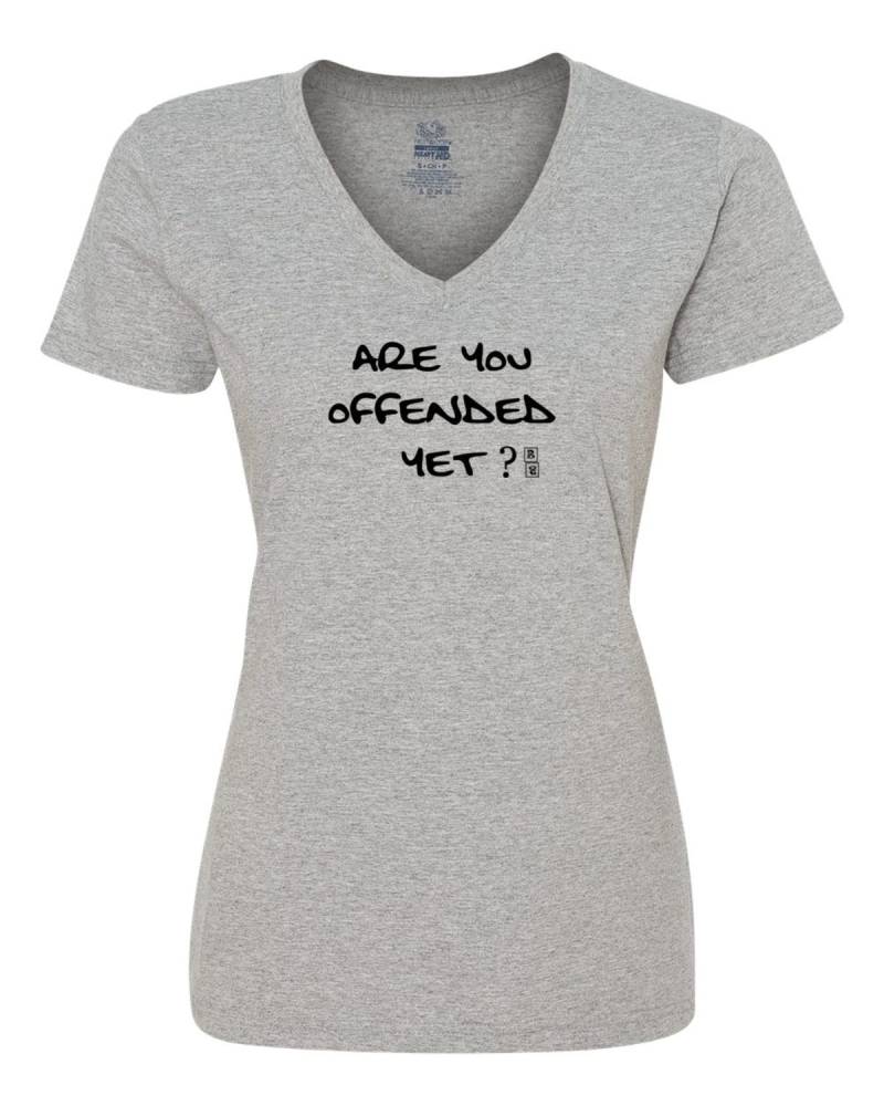 Sind Sie Beleidigt Noch Damen-T-Shirt, Lustige Damen Shirt, Politisch Korrektshirt, Freie Rede Shirt von BBIApparel