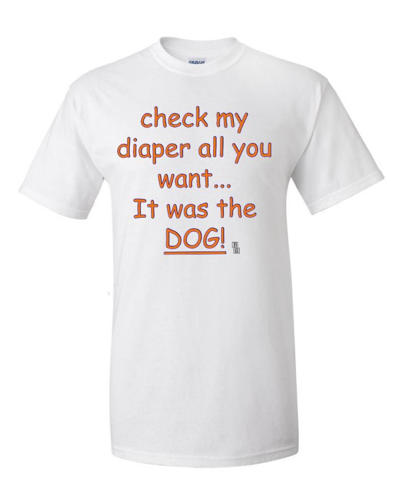 Überprüfen Sie Alle Meine Windel Wollen, Dass Es Der Hund, Lustiger Hund Liebhaber Kind Hemd War von BBIApparel