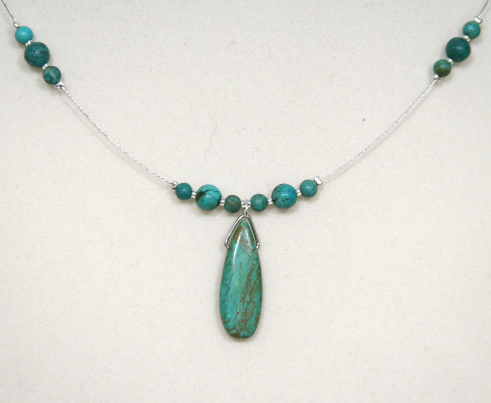 Teardrop Türkis Halskette Teardrop Türkis Halskette von BBJdesign