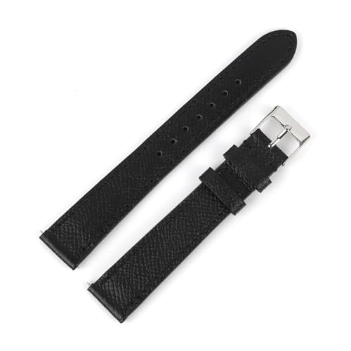 BBPLWEEA YingYou Oberschicht-Kalbslederarmband 12–22 Mm, Modisches, Handgefertigtes Armband Aus Echtem Leder Mit Palmenmuster For Männer Und Frauen, Länge 18/20/22 Cm(Black,12mm) von BBPLWEEA