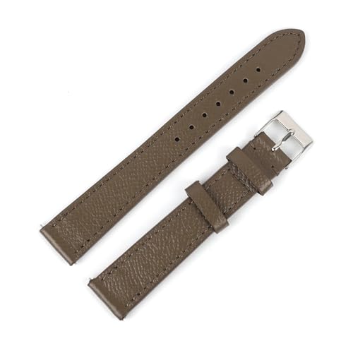BBPLWEEA YingYou Oberschicht-Kalbslederarmband 12–22 Mm, Modisches, Handgefertigtes Armband Aus Echtem Leder Mit Palmenmuster For Männer Und Frauen, Länge 18/20/22 Cm(Coffee,20mm) von BBPLWEEA