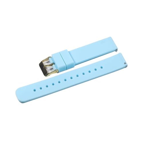 BBPLWEEA YingYou Silikonarmband, 16 mm, 18 mm, 20 mm, 22 mm, Uhrenarmband, 24 mm, weiches Schnellverschluss-Gummiarmband, 22 mm von BBPLWEEA