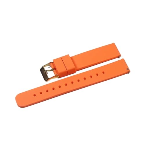 BBPLWEEA YingYou Silikonarmband, 16 mm, 18 mm, 20 mm, 22 mm, Uhrenarmband, 24 mm, weiches Schnellverschluss-Gummiarmband, 22 mm von BBPLWEEA