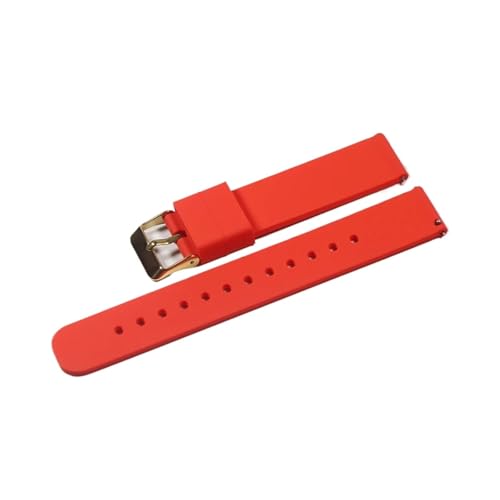 BBPLWEEA YingYou Silikonarmband, 16 mm, 18 mm, 20 mm, 22 mm, Uhrenarmband, 24 mm, weiches Schnellverschluss-Gummiarmband, 22 mm von BBPLWEEA