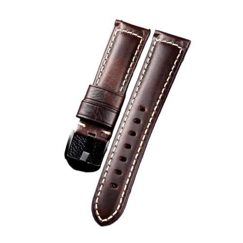 BBPLWEEA YingYou Uhrenarmband aus echtem Leder, 20 mm, 22 mm, 24 mm, Schnellverschluss, für Herren und Damen, kompatibel mit Watch GT 5 Pro, 22 mm von BBPLWEEA