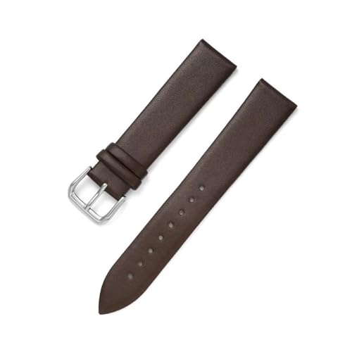 BBPLWEEA YingYou Ultraweiches, Dünnes Uhrenarmband 8 Mm 10 12 13 14 15 16 17 18 19 20 Mm 21 22 Mm Ersatz-Uhrenarmband Aus Echtem Leder(Coffee,13mm) von BBPLWEEA