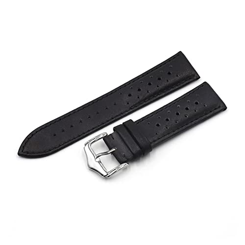 YingYou 18mm 20mm 22mm 24mm Lederarmband Bands Schwarz Blau Braun Multi Farben Hochwertige Herrenuhr Band, 20mm, agate YingYou 18mm 20mm 22mm 24mm Lederarmband Bands Schwarz Blau Braun Multi Farben Hochwertige Herrenuhr Band, 20mm, agate von BBPLWEEA