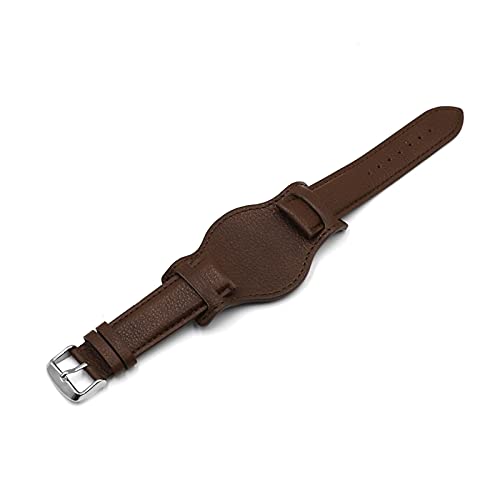 YingYou Retro Handgemachte Herren Armbanduhr Band 20mm 22mm Leder Manschette Uhr Armband Gelb Blau Schwarz Grün Rot Farbe Uhrenarmband, 22mm YingYou Retro Handgemachte Herren Armbanduhr Band 20mm 22mm Leder Manschette Uhr Armband Gelb Blau Schwarz Grün Rot Farbe Uhrenarmband, 22mm von BBPLWEEA