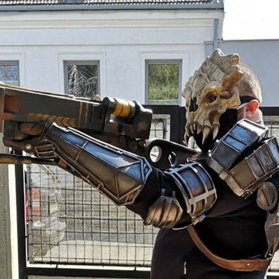 Post Apocalypse/Kopfgeldjäger Rüstungs-Set - Mehrteiliges Resin-Kit von BBPropShop