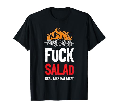 Lustiges BBQ Fleisch Steak Grill Männer Humor Shirt T-Shirt von BBQ Fleisch Steak Grill Barbecue Fleischliebhaber