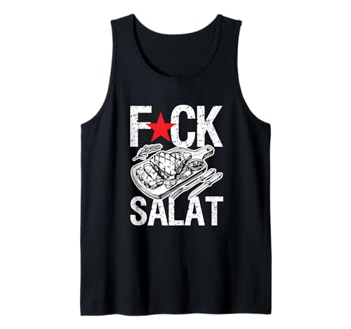 Lustiges BBQ Fleisch Steak Grill Männer Humor Shirt Tank Top von BBQ Fleisch Steak Grill Barbecue Fleischliebhaber