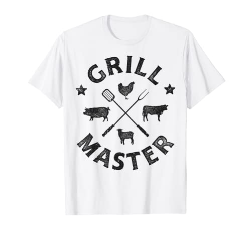 Grill Master Funny BBQ Barbecue Grillmaster Men Women Gifts T-Shirt von BBQ Grill Master Co