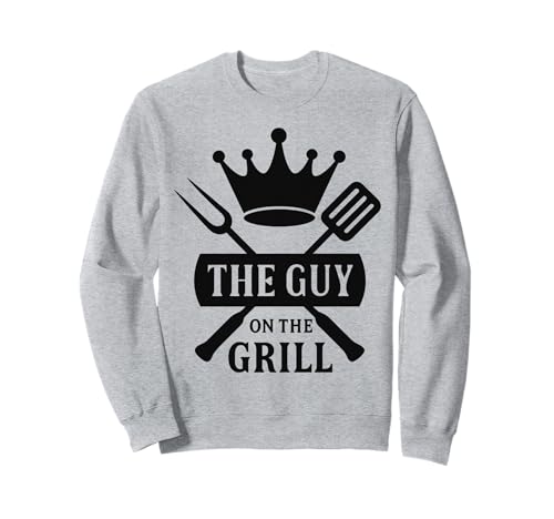 Der Typ auf dem Grill BBQ Men Sweatshirt von BBQ Men Shirts for Grill Kings and Dads