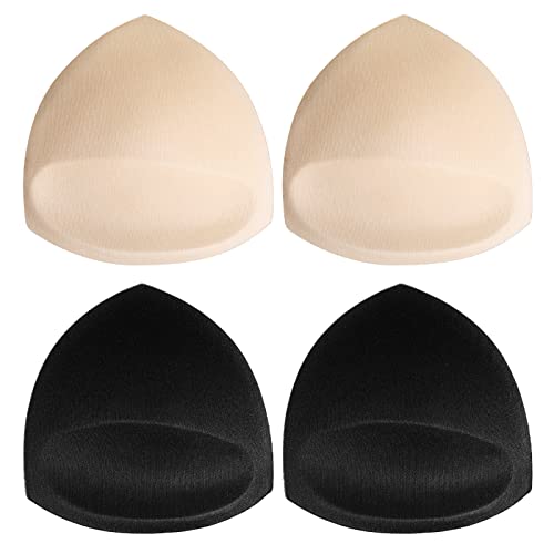 BH Pads 2 Paar Abnehmbar Bikini Pad Dreieck BH Einlagen für Sport BH Badeanzug BH Pads 2 Paar Abnehmbar Bikini Pad Dreieck BH Einlagen für Sport BH Badeanzug von BBTO