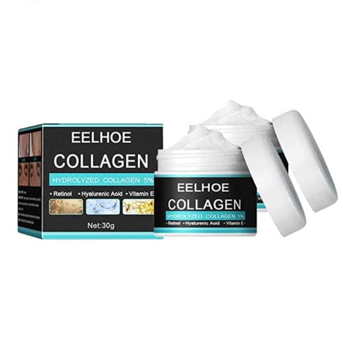 BBVP 1/2/3 pcs EELHOE Collagen Cream for Men, Men's Anti Age Wrinkle Cream, Mens Anti-Aging Wrinkle Cream Wrinkle Face Cream Hydrolyzed Collagen 5%, Collagen Men's Anti-Aging Wrinkle Creams von BBVP