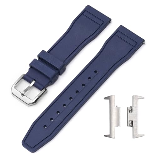 BBZ 12MM Quickfit FKM Strap kompatibel mit Tissot PRX Watch Series,PRX Powermatic 80,Men Women Replacement Armband kompatibel mit Tissot PRX 40mm von BBZ