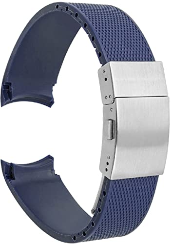 BBZ 21 mm Gummi-Silikon-Armband, wasserdichter Gürtel, kompatibel mit Longines Conquest HydroConquest L3 Uhrenarmband, Faltschließe, Zubehör BBZ 21 mm Gummi-Silikon-Armband, wasserdichter Gürtel, kompatibel mit Longines Conquest HydroConquest L3 Uhrenarmband, Faltschließe, Zubehör von BBZ