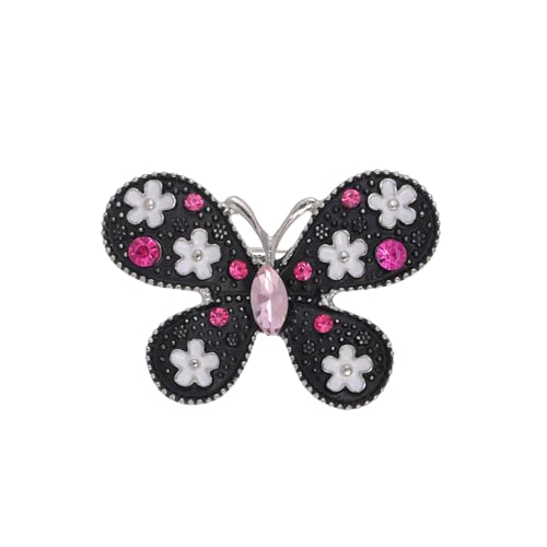 Brosche mit kupfer eingelegten Zirkonia-Kristallen, Tulpen-Brosche, feminin, Anstecknadel, Bekleidungszubehör, Metall Zink Acryl Brosche mit kupfer eingelegten Zirkonia-Kristallen, Tulpen-Brosche, feminin, Anstecknadel, Bekleidungszubehör, Metall Zink Acryl von BBirtyQV