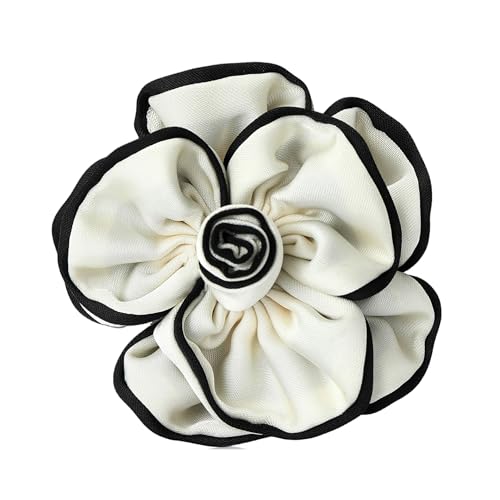 Elegante Temperament, große Stoffblumen-Brosche, einfache Damenbekleidung, Corsage, Ornament-Anstecknadel, Metall Zink Acryl Elegante Temperament, große Stoffblumen-Brosche, einfache Damenbekleidung, Corsage, Ornament-Anstecknadel, Metall Zink Acryl von BBirtyQV