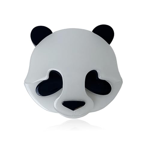Handgefertigte Acryl-Brosche mit Panda-Cartoon-Anstecknadel, Schmuck-Zubehör, Metall Zink Acryl Handgefertigte Acryl-Brosche mit Panda-Cartoon-Anstecknadel, Schmuck-Zubehör, Metall Zink Acryl von BBirtyQV