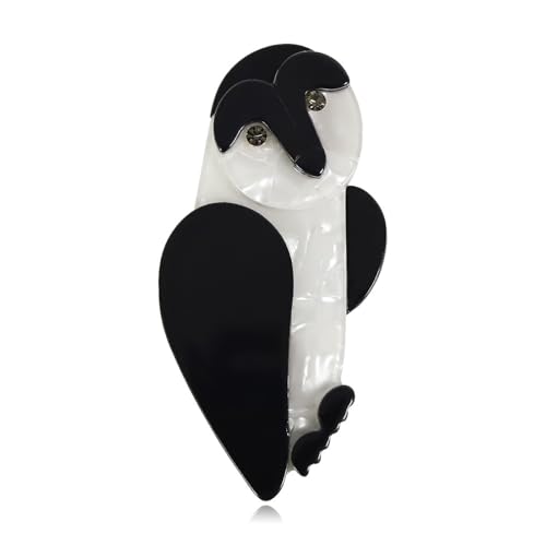 Handgefertigte Ornamente Acryl Tier Broschen Eulen Cartoon Pins Kostüm Zubehör, Metall Zink Acryl Handgefertigte Ornamente Acryl Tier Broschen Eulen Cartoon Pins Kostüm Zubehör, Metall Zink Acryl von BBirtyQV