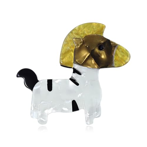 Handgemachte Ornament Acryl Tier Pferd Brosche Cartoon Kostüm Tasche Zubehör, Weiß von BBirtyQV