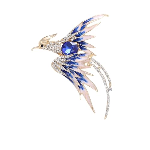 Klassische Phoenix-Broschen für Damen, Unisex, Emaille, Tier, Vogel, Schmuckzubehör, Metall Zink Acryl von BBirtyQV
