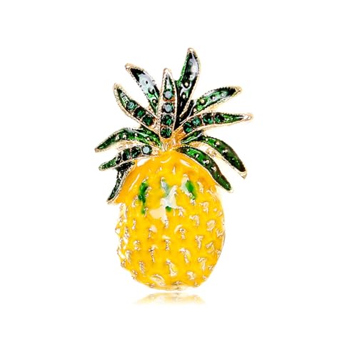 Ananas Kreative Fruchtbrosche Sommer Tropfende Ananas Corsage, Gelb von BBirtyQV