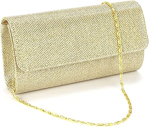 BBjinronjy Kettentasche Damen Clutch Bag Abendtasche Handtasche Hochzeit Tasche Abendtasche Umhängetasche Mädchen Crossbody Schultertasche Elegante von BBjinronjy