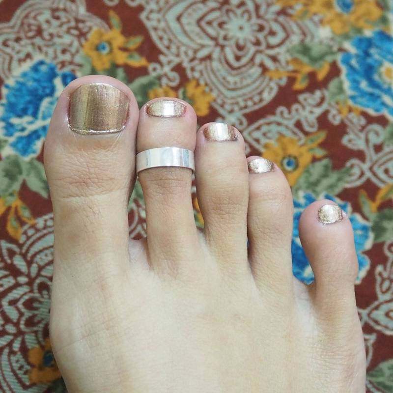 5 Mm Schlichte Zehenring, Sterling Silber Zehenring/To27 von BBlingsilver