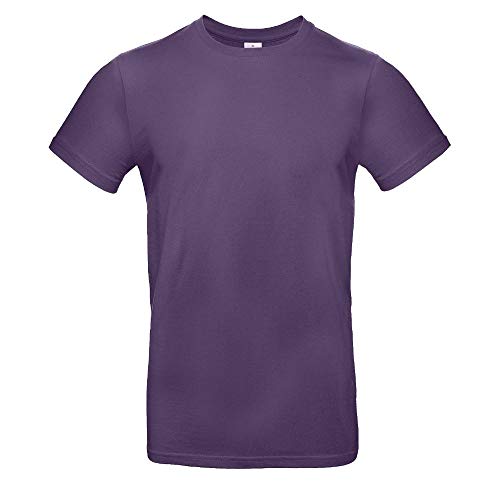 B&C - Single Jersey Herren T-Shirt #E190 / Radiant Purple, S B&C - Single Jersey Herren T-Shirt #E190 / Radiant Purple, S von BC Footwear