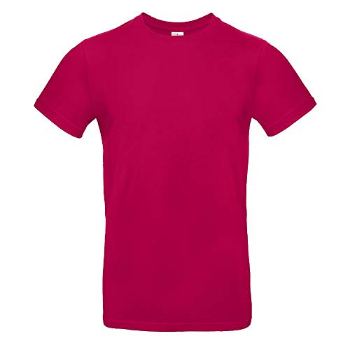 B&C - Single Jersey Herren T-Shirt #E190 / Sorbet, L von BC Footwear