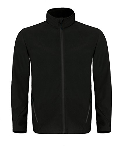 B&C Micro Fleece Jacke 'Coolstar' Coolstar Men [FM717] L,Black von BC