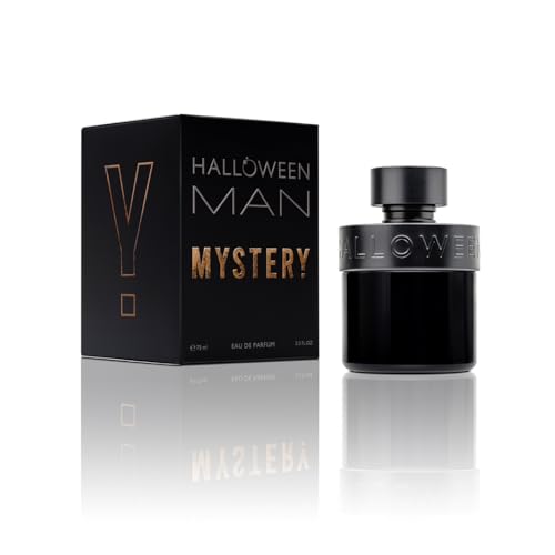 Halloween MAN Mystery - Eau de Parfum 75 ml, Parfüm Herren-Duft, Parfum Herren, Geschenk Männer-Duft Parfume, Parfums Mann von BC7 COSMETICS
