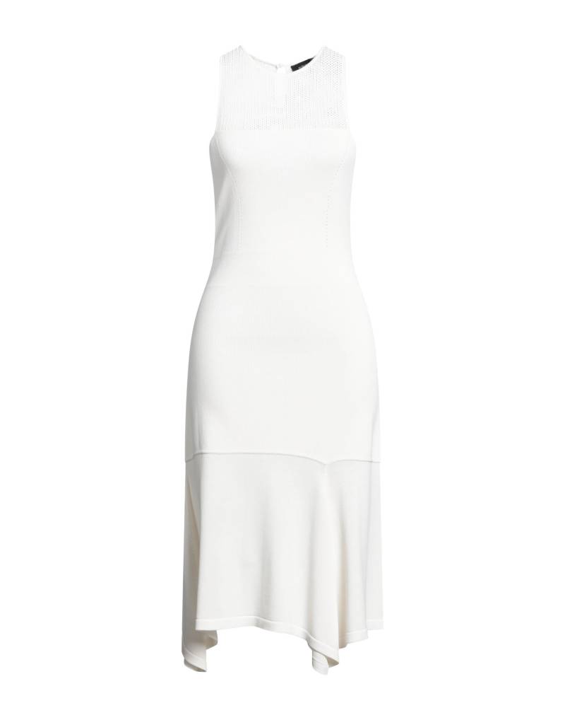 BCBGMAXAZRIA Midi-kleid Damen Elfenbein von BCBGMAXAZRIA