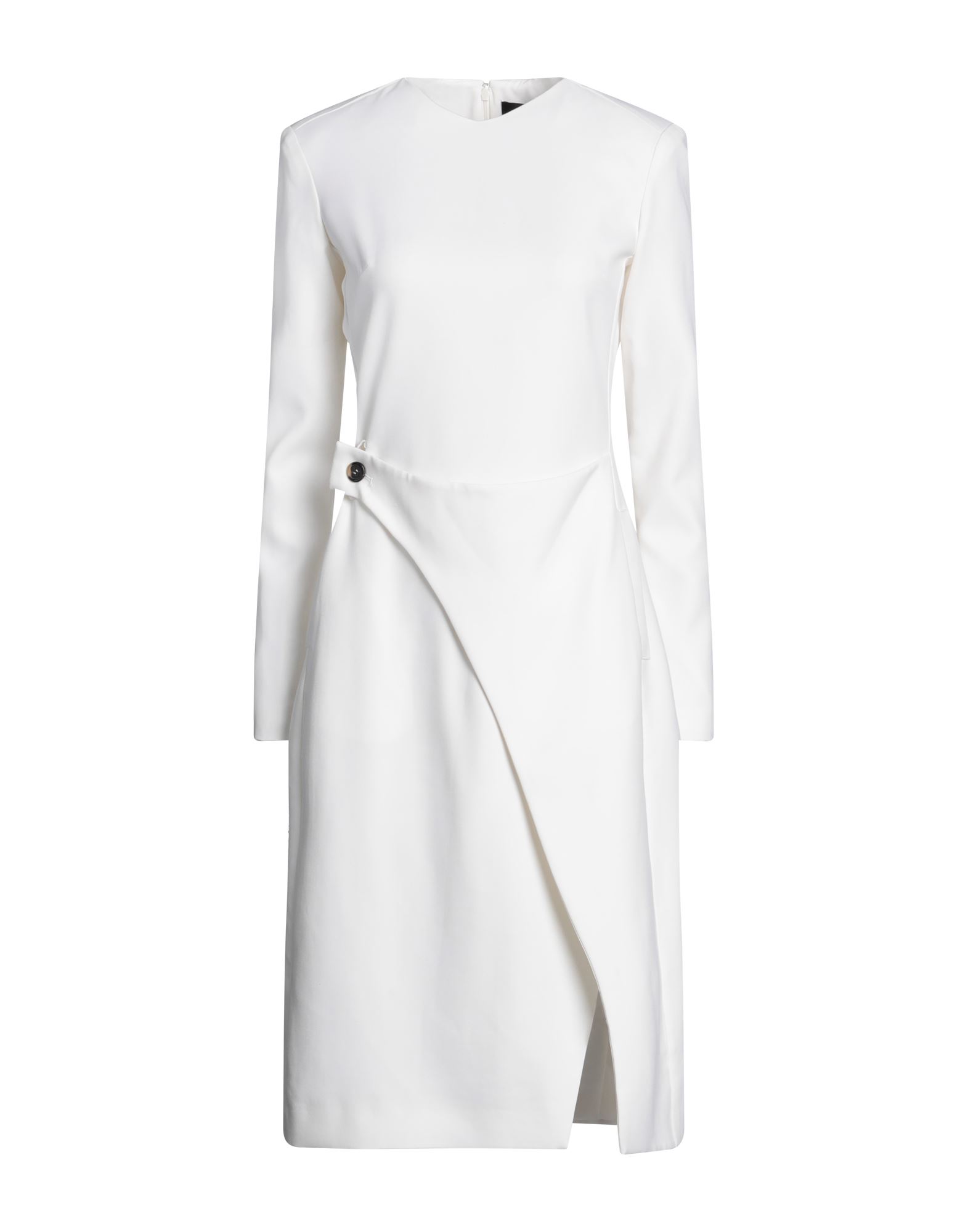 BCBGMAXAZRIA Midi-kleid Damen Off white von BCBGMAXAZRIA