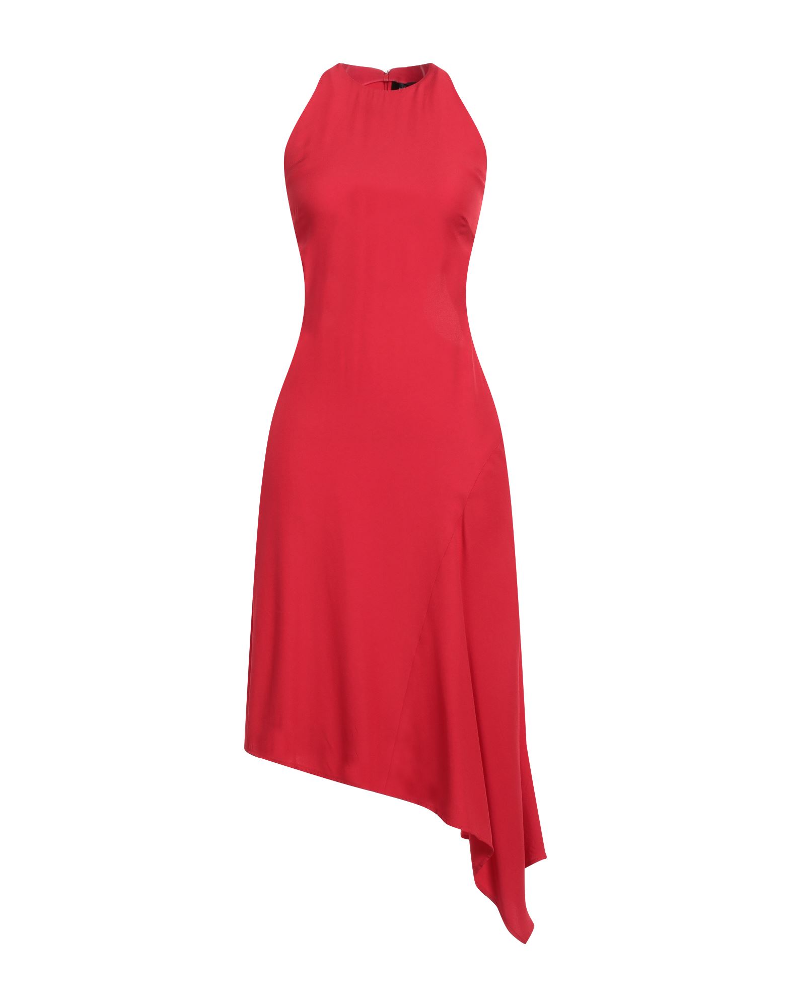 BCBGMAXAZRIA Midi-kleid Damen Rot von BCBGMAXAZRIA